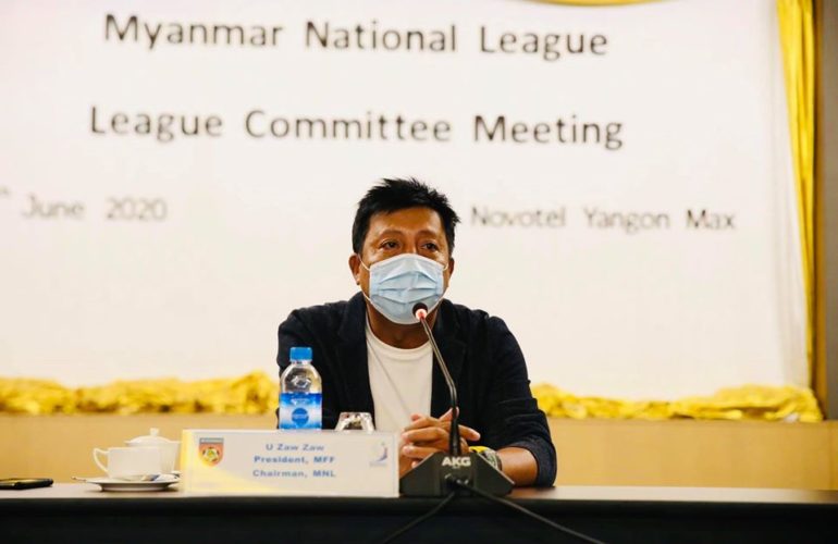 မြန်မာနေရှင်နယ်လိဂ် ပွဲစဉ်များကို ဇူလိုင်လအတွင်း ပြန်လည် ကျင်းပရန်စီစဉ်နေပြီဖြစ်ကြောင်း