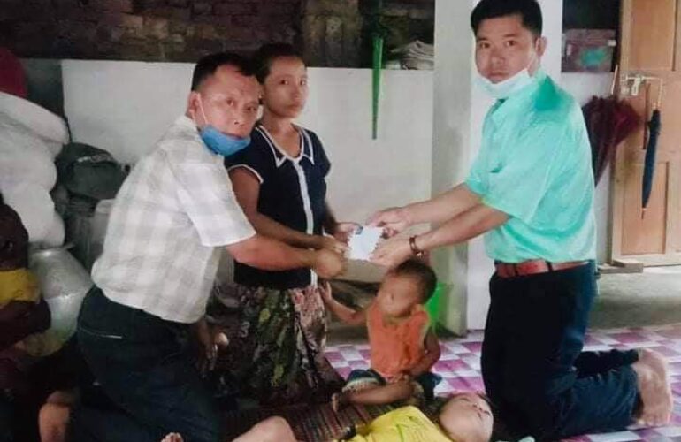 Chinland FC မှ Chinland for Paletwa အစီအစဉ်အတွတ် ဒုတိယအကြိမ် လှူဒါန်းခြင်း