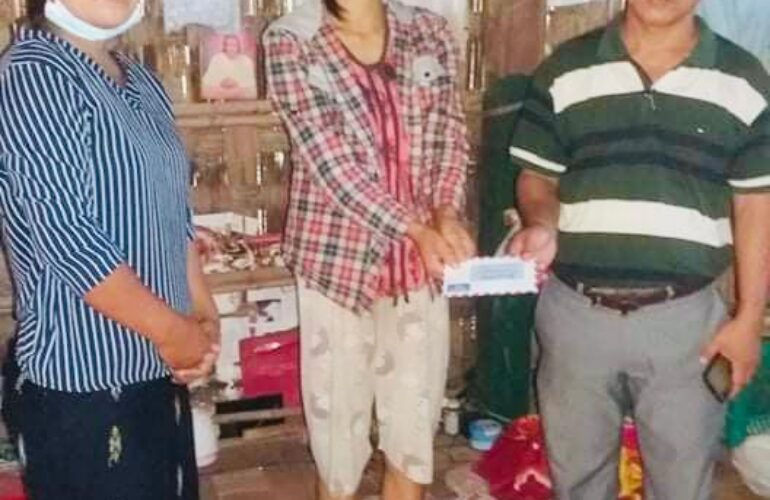 Chinland FC မှ Chinland for Paletwa အစီအစဉ်ဖြင့် ချင်းပြည်နယ်၊ ပလက်၀ဒေသရှိ စစ်ဘေးရှောင်ပြည်သူများအား စတုတ္ထအကြိမ်ဖြင့် သိန်း(၅၀) ပါဝင်လှူဒါန်းခြင်း