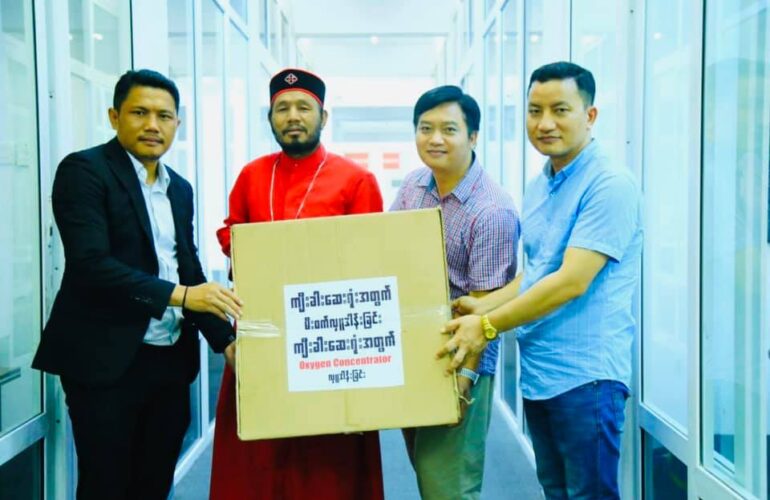 အသက်ရှုကြပ် ကူးစက်ရောဂါတစ်မျိုး အပြင်းအထန် ကူးစက်နေသော ချင်းပြည်နယ် ကျီးခါးမြို့အတွက် အရေးပေါ် အကူအညီလိုအပ်ချက်များအတွက်လှူဒါန်းခြင်း